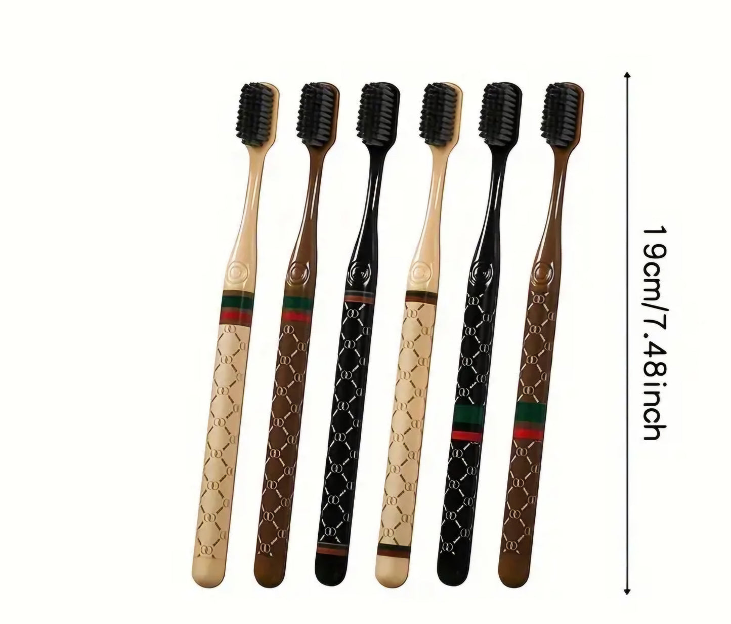 6- piece elegant toothbrush Set with Luxury box