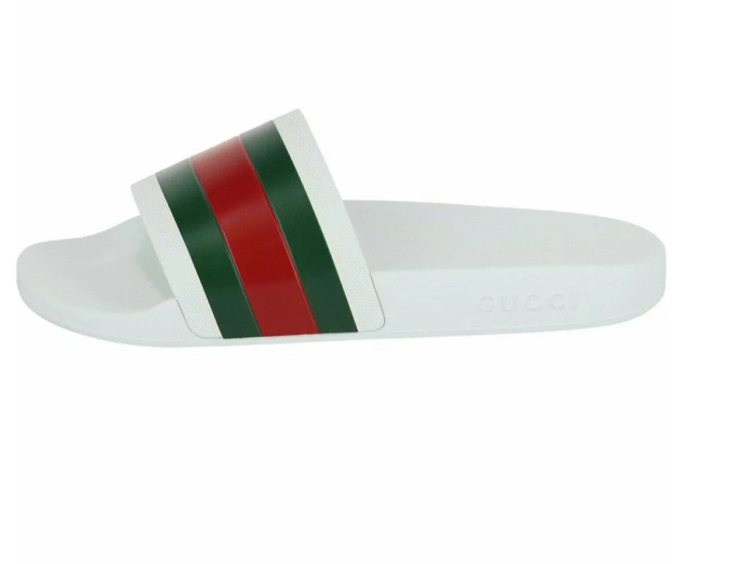 Gucci Striped Slides w/ Tags