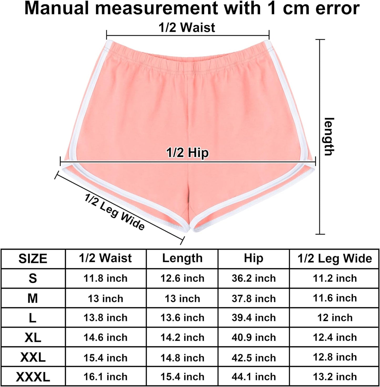 4 Pack Yoga Short Pants Cotton Sports Shorts Gym Dance Workout Shorts Dolphin Running Athletic Shorts for Women